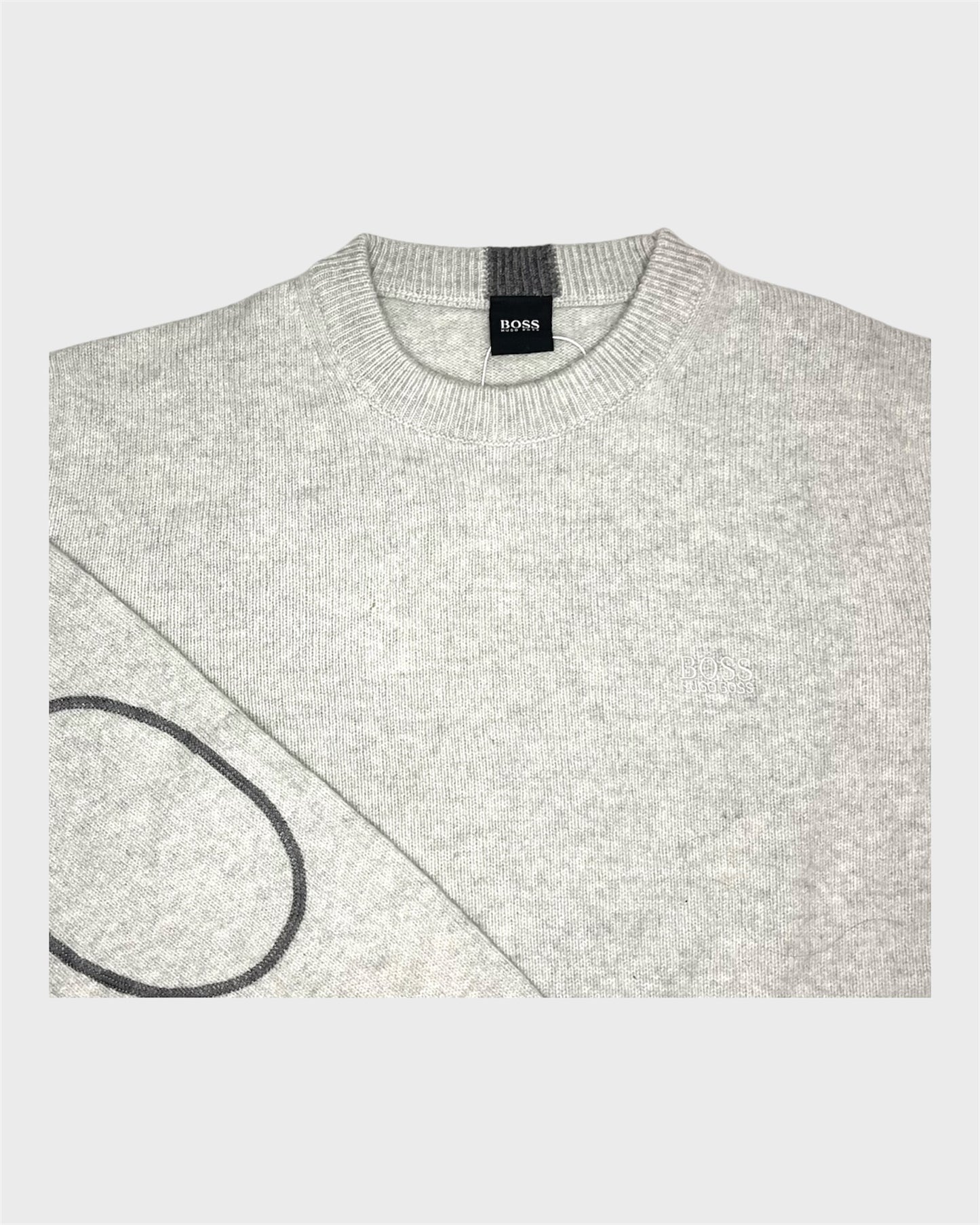 Boss Grey Super Soft Knit Sweater